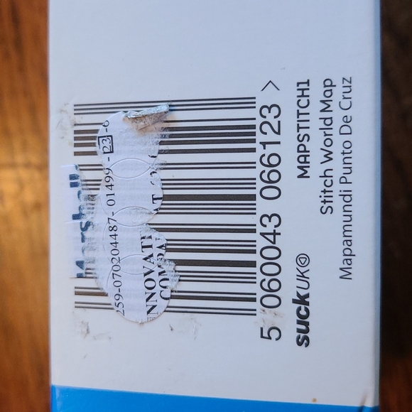 Cross Stitch Map Record Your Travels Around the World In Thread by SuckUK - Picture 11 of 11